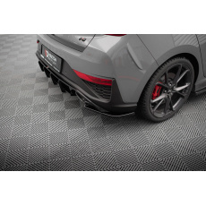 Maxton Design boční difuzory pod zadní nárazník v.5 pro Hyundai i30 N MK3 Facelift, černý lesklý plast ABS, Hatchback