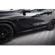 Maxton Design difuzory pod boční prahy pro BMW X5 G05, černý lesklý plast ABS, M-pack