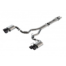 Borla Cat-Back výfukový systém "S-Type" pro Ford Mustang Dark Horse 5l V8, automat/manual, 2-dveř., r.v. 2024-, typ koncovek: karbonové
