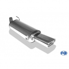 Fox Sportauspuff koncový tlumič výfuku s koncovkou 135x80 Typ 53 pro Volkswagen Golf III s motorem 2.0, GTI 16V 2.8, VR6