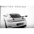 Maxton Design zadní křídlo s úzce rozkročenými držáky pro Porsche Cayman T 982c, pravý karbon