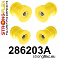 286203A: Strongflex Sada silentbloků zadního nosníku varianta SPORT