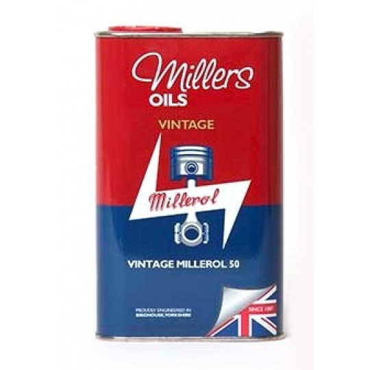 Motorový olej Millers Oils Classic Vintage Millerol 50, 1L