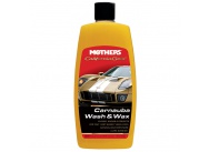 Mothers California Gold Carnauba Wash & Wax - luxusní hustý autošampon s karnaubským voskem, 473 ml