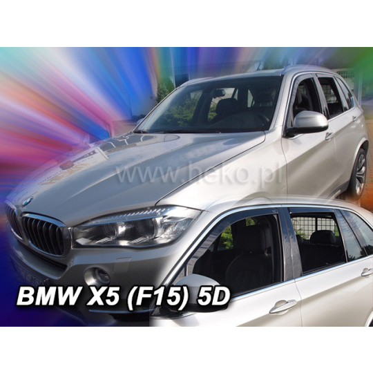 HEKO ofuky oken BMW X5 5dv (F15, od 2013) přední + zadní