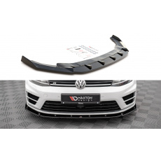 Maxton Design spoiler pod přední nárazník ver.4 pro Volkswagen Golf R Mk7, černý lesklý plast ABS Maxton Design spoiler pod přední nárazník ver.4 pro Volkswagen Golf R Mk7, černý lesklý plast ABS