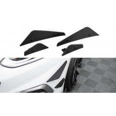 Maxton Design přítlačná křidélka nárazníku pro Ford Fiesta, Fiesta ST Mk8, plast ABS bez povrchové úpravy Maxton Design přítlačná křidélka nárazníku pro Ford Fiesta, Fiesta ST Mk8, plast ABS bez povrchové úpravy