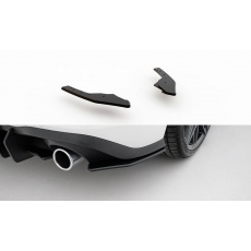 Maxton Design "Racing durability" boční difuzory pod zadní nárazník pro Volkswagen Golf GTI Mk8, plast ABS bez povrchové úpravy, s červenou linkou Maxton Design "Racing durability" boční difuzory pod zadní nárazník pro Volkswagen Golf GTI Mk8, plast ABS bez povrchové úpravy, s červenou linkou