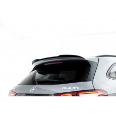 Maxton Design prodloužení spoileru pro Mercedes GLA H247 Facelift /AMG 35, černý lesklý plast ABS