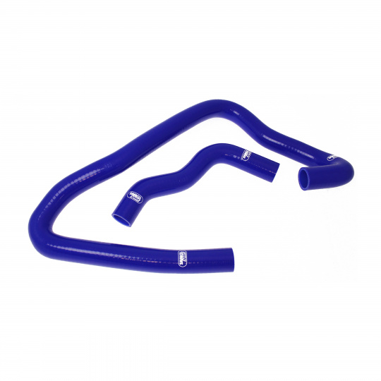 Samco Sport 2-dílná sada silikonových hadic pro vedení chladicí kapaliny pro Peugeot 106 GTi 2/1997 - 12/1999, barva: modrá Samco Sport 2-dílná sada silikonových hadic pro vedení chladicí kapaliny pro Peugeot 106 GTi 2/1997 - 12/1999, barva: modrá