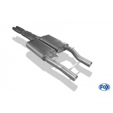 Fox Sportauspuff přední díl s tlumičem pro Chrysler 300C 2004- s motorem 6.1 SRT8