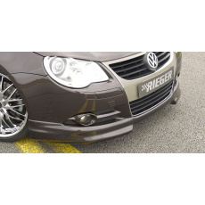 Rieger spoiler pod přední nárazník pro Volkswagen Eos 1F kabriolet před faceliftem, r.v. 04/06/-11/10, plast ABS bez povrchové úpravy