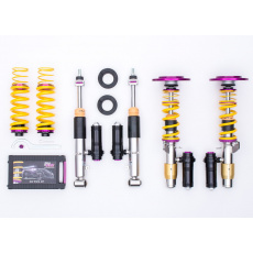 Výškově stavitelný podvozek KW V3 Clubsport s obousměrně nastavitelnou tuhostí pro Mini Works max zatížení PN do 890 kg Výškově stavitelný podvozek KW V3 Clubsport s obousměrně nastavitelnou tuhostí pro Mini Works max zatížení PN do 890 kg