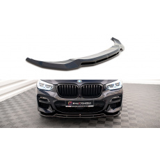 Maxton Design spoiler pod přední nárazník ver.1 pro BMW X3 G01, černý lesklý plast ABS, M-Pack Maxton Design spoiler pod přední nárazník ver.1 pro BMW X3 G01, černý lesklý plast ABS, M-Pack