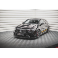 Maxton Design spoiler pod přední nárazník ver.2 pro Mercedes CLA C118/AMG 45, černý lesklý plast ABS