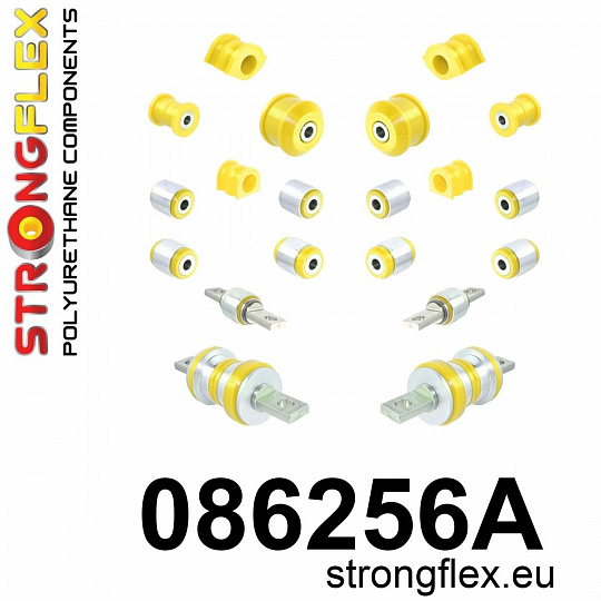 086256A: Full suspension bush kit SPORT 086256A: Full suspension bush kit SPORT