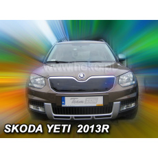 HEKO zimní clona Škoda Yeti (2013 - 2017) facelift, horní HEKO zimní clona Škoda Yeti (2013 - 2017) facelift, horní