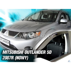 HEKO ofuky oken Mitsubishi Outlander II 5dv (2006-2013) přední + zadní
