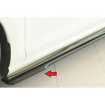 Rieger spoiler pod boční práh mont. strana levá pro Volkswagen Golf 7 R-Line 3-dvéř., 02/17-, plast ABS lakovaný do černé lesklé barvy
