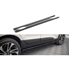 Maxton Design difuzory pod boční prahy pro Hyundai ix35 Mk1, Carbon-Look