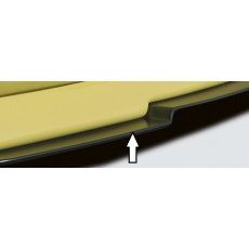 Rieger lipa pod přední nárazník Rieger pro Audi A4 B5 avant, sedan, 11/94-98, plast ABS bez povrchové úpravy