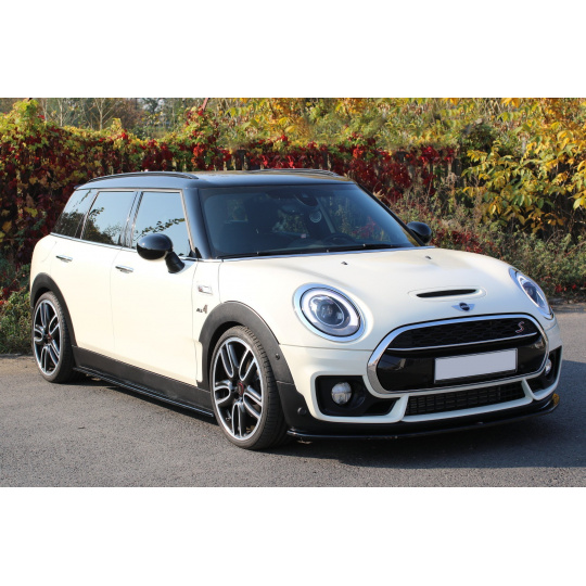 Maxton Design difuzory pod boční prahy pro Mini Clubman S Mk2 JCW, černý lesklý plast ABS