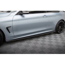 Maxton Design difuzory pod boční prahy ver.2 pro BMW řada 4 F32, černý lesklý plast ABS, Coupe M-Pack Maxton Design difuzory pod boční prahy ver.2 pro BMW řada 4 F32, černý lesklý plast ABS, Coupe M-Pack