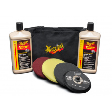 Meguiar's Mirror Glaze Soft Buff Kit 5" - kompletní 5palcová sada na profesionální renovaci laku Meguiar's Mirror Glaze Soft Buff Kit 5" - kompletní 5palcová sada na profesionální renovaci laku
