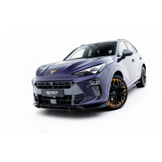 Maxton Design spoiler pod přední nárazník ver.2 pro Cupra Terramar Mk1, černý lesklý plast ABS