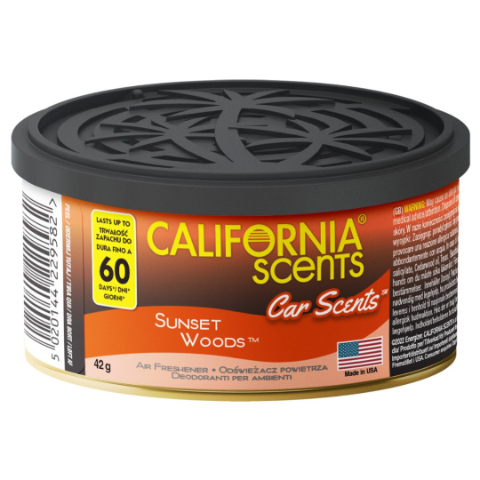 Osvěžovač vzduchu California Scents, vůně Sunset Woods