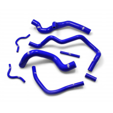 Samco Sport 8-dílná sada silikonových hadic pro vedení chladicí kapaliny pro Opel (Vauxhall) Insignia VXR 2009 (zachovejte 1 originální spojku z originlní hadice), barva: modrá