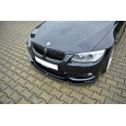 Maxton Design spoiler pod přední nárazník ver.2 pro BMW řada 3 E92 Facelift, černý lesklý plast ABS