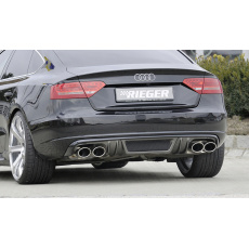 Rieger vložka zadního nárazníku pro Audi A5 B8, B81 Sportback před faceliftem, plast ABS s povrchovou úpravou Carbon-Look, mimo S-Line, pro dvojité koncovky na obou stranách 4x115x85 mm Rieger vložka zadního nárazníku pro Audi A5 B8, B81 Sportback před faceliftem, plast ABS s povrchovou úpravou Carbon-Look, mimo S-Line, pro dvojité koncovky na obou stranách 4x115x85 mm