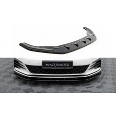 Maxton Design spoiler pod přední nárazník pro Volkswagen Golf GTI Mk7 Facelift, černý lesklý plast ABS Maxton Design spoiler pod přední nárazník pro Volkswagen Golf GTI Mk7 Facelift, černý lesklý plast ABS