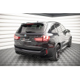 Maxton Design prodloužení spoileru pro BMW X5 M F15, černý lesklý plast ABS