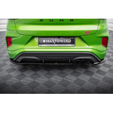 Maxton Design "Street Pro" difuzor zadního nárazníku pro Ford Puma ST, plast ABS bez povrchové úpravy, s černou a červenou linkou Maxton Design "Street Pro" difuzor zadního nárazníku pro Ford Puma ST, plast ABS bez povrchové úpravy, s černou a červenou linkou