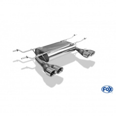 Fox Sportauspuff koncový tlumič výfuku s koncovkou 2x76 Typ 25 na obou stranách pro Mazda MX5 ND 2015- s motorem 1.5, 2.0