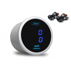 PROSPORT duální digitální ukazatel tlaku vzduchu s modrým podsvícením (kompaktní elektr. čidla)