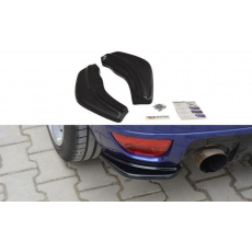 Maxton Design boční difuzory pod zadní nárazník pro Ford Focus RS Mk1, černý lesklý plast ABS Maxton Design boční difuzory pod zadní nárazník pro Ford Focus RS Mk1, černý lesklý plast ABS