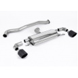 Milltek Sport výfukový systém OPF/GPF Back 3" / 76mm bez rezonátoru (hlasitější) pro Toyota Yaris Gen1 GR/GR Circuit Pack 1.6T (s OPF/GPF) 2020-2024, typ koncovek: JET-115 karbonové