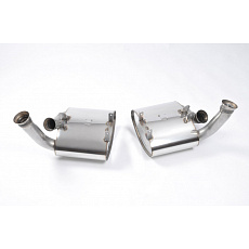 Milltek Sport koncové tlumiče Cup version (nabízí silný zvuk podobný GT3) pro Porsche 911 997.1 Carrera and Carrera S 2004-2008, využívá originálních koncovek