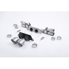 Milltek Sport výfukový systém cat-back pro Porsche 911 991.1 GT3/GT3 RS 2013-2017, GT-100 titanové koncovky