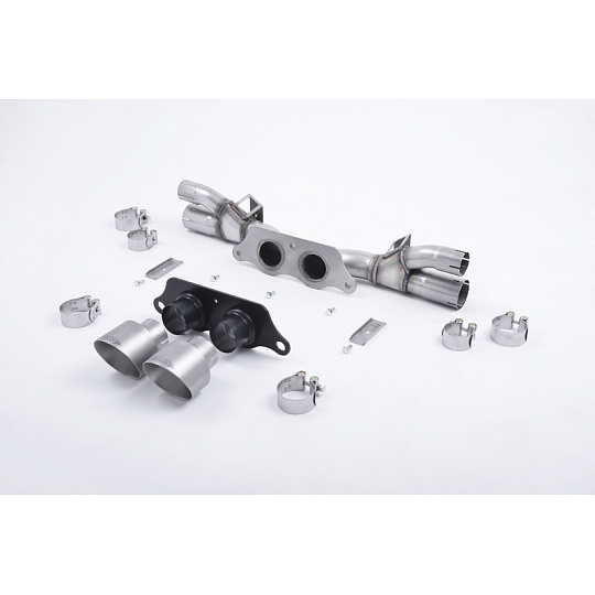 Milltek Sport výfukový systém cat-back pro Porsche 911 991.1 GT3/GT3 RS 2013-2017, GT-100 titanové koncovky Milltek Sport výfukový systém cat-back pro Porsche 911 991.1 GT3/GT3 RS 2013-2017, GT-100 titanové koncovky