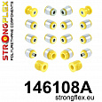 146108A: Strongflex Sada silentbloků zadního zavěšení varianta SPORT