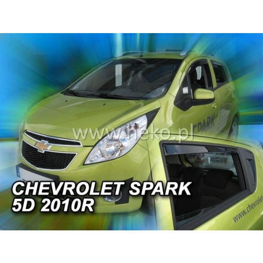 HEKO ofuky oken Chevrolet Spark htb 5dv (od 2010) přední + zadní