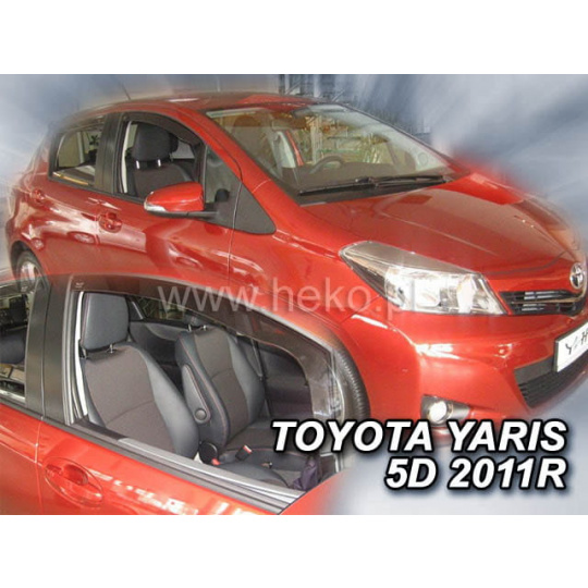 HEKO ofuky oken Toyota Yaris III 5dv (2011-2019) přední