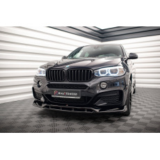 Maxton Design spoiler pod přední nárazník ver.3 pro BMW X6 F16, černý lesklý plast ABS, M-Pack Maxton Design spoiler pod přední nárazník ver.3 pro BMW X6 F16, černý lesklý plast ABS, M-Pack