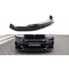 Maxton Design spoiler pod přední nárazník ver.3 pro BMW X6 F16, černý lesklý plast ABS, M-Pack Maxton Design spoiler pod přední nárazník ver.3 pro BMW X6 F16, černý lesklý plast ABS, M-Pack