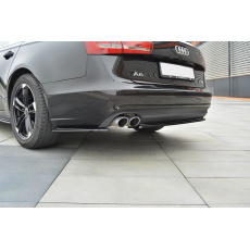 Maxton Design boční difuzory pod zadní nárazník pro Audi A6 C7, černý lesklý plast ABS Maxton Design boční difuzory pod zadní nárazník pro Audi A6 C7, černý lesklý plast ABS