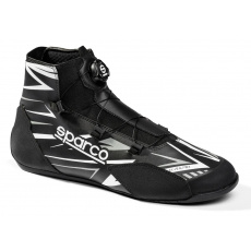 Kartingové boty Sparco K-RAPID voděodolné s otočným mechanismem zapínání, s homologací FIA, velikost: 36
